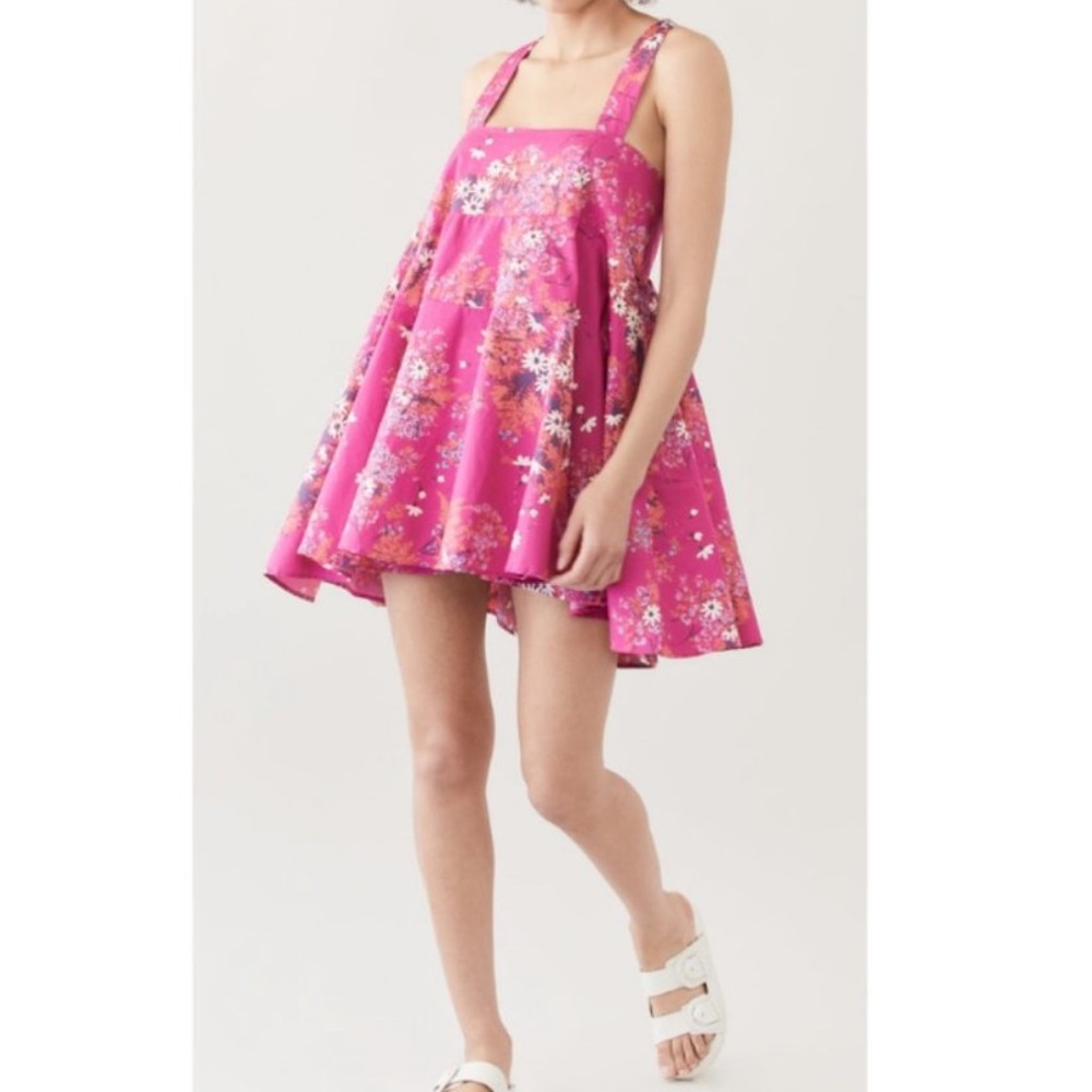 Free People Let The Sunshine In Babydoll Dress